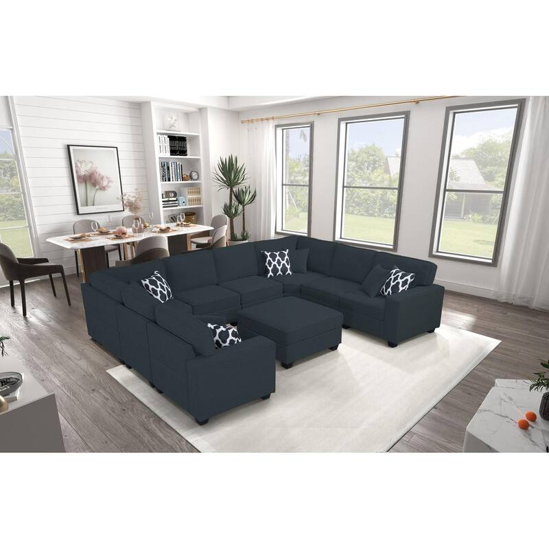 138'' Flexible Combination Sectional Sofa