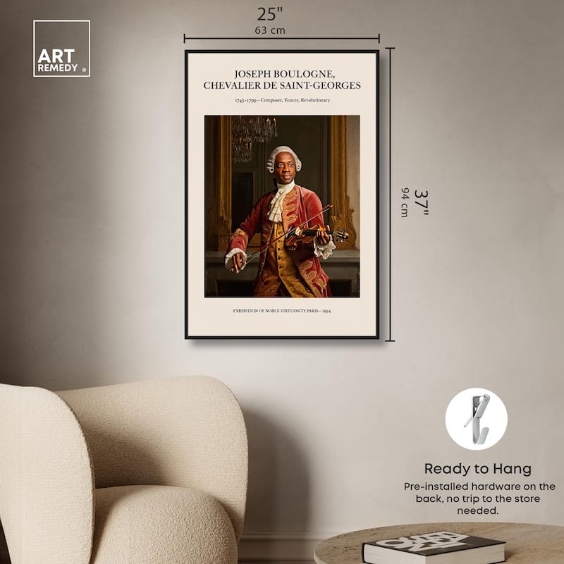 Noble Virtuosity Canvas by Art Remedy