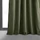 Exclusive Fabrics Signature Pleated Blackout Velvet Curtain (1 Panel)