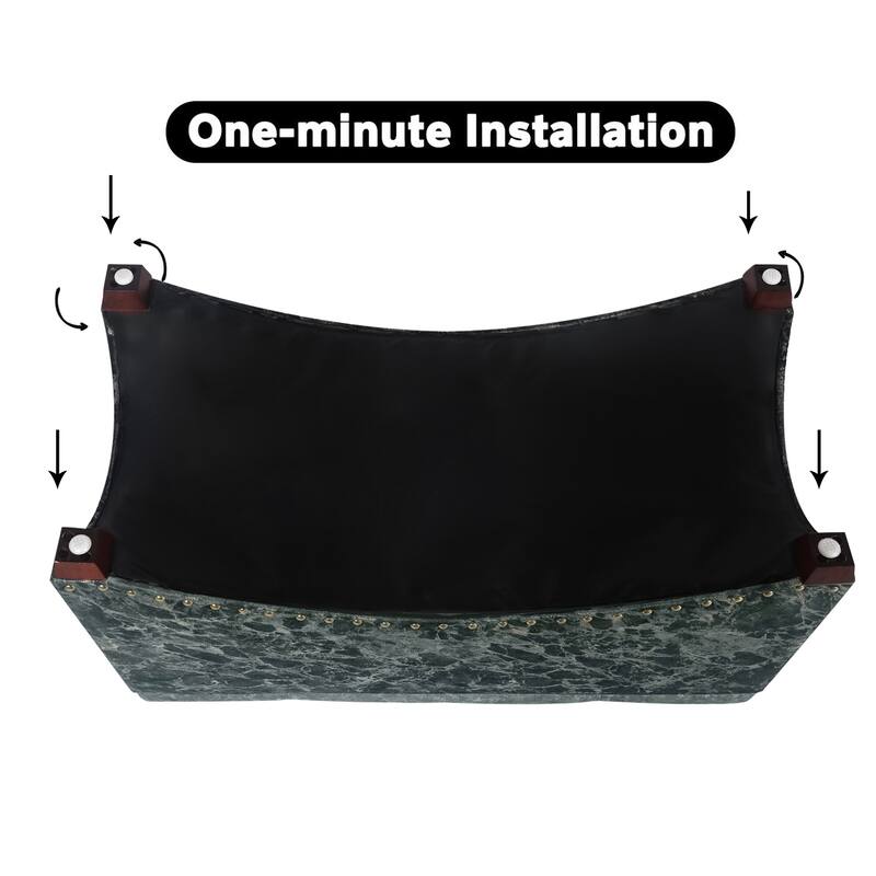 Adeco Rectangle Tufted Storage Ottoman Bench Velvet Fabric Foot Rest
