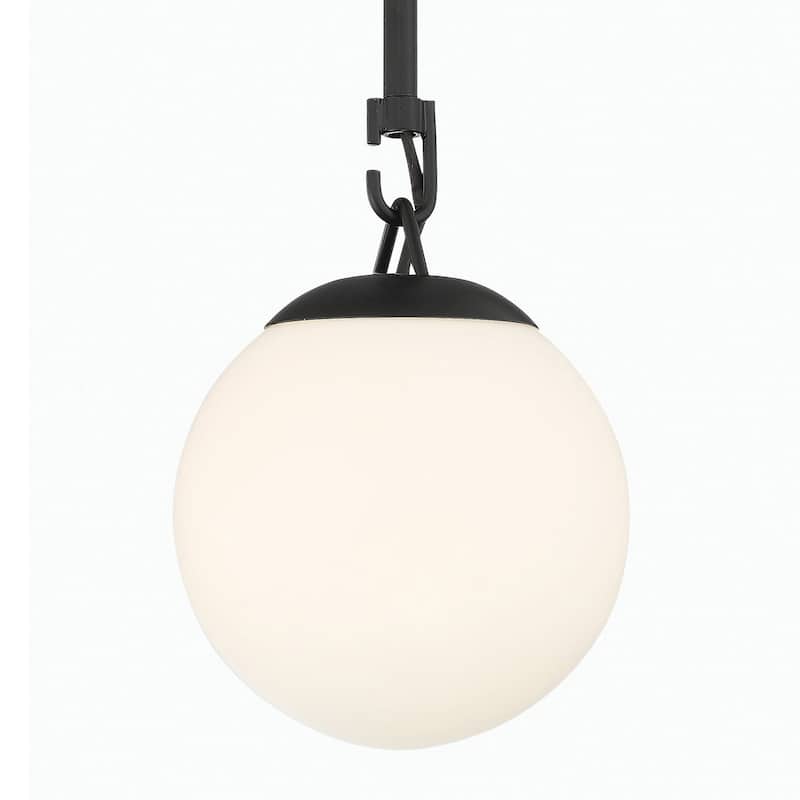 Craftmade Orion 6" Wide Mini Pendant - Flat Black