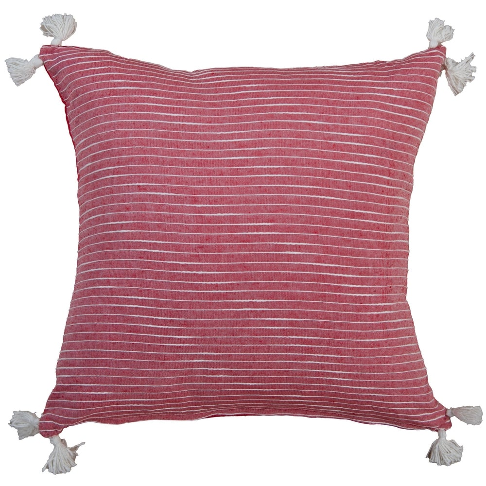 Rizzy Home Modern Woven Stripe Throw Pillow