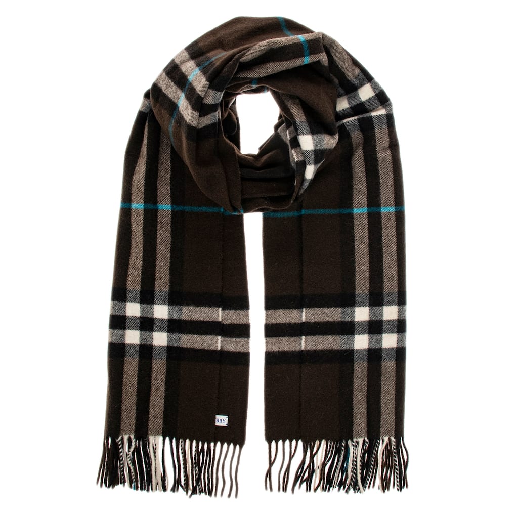 Burberry Check Oversized Cashmere Scarf