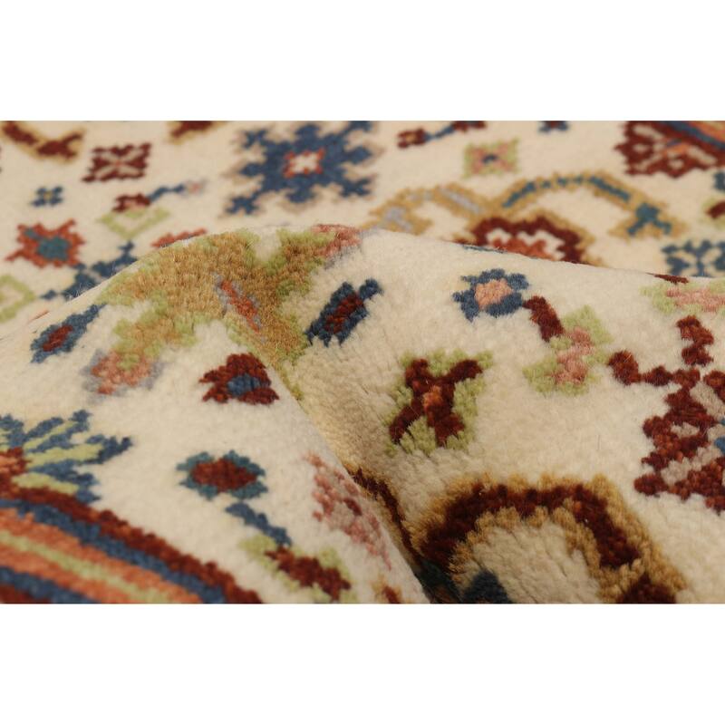 ECARPETGALLERY Hand-knotted Serapi Heritage Cream Wool Rug - 2'6 x 11'11