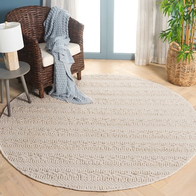 SAFAVIEH Handmade Natura Carmelinda Textured Wool Rug