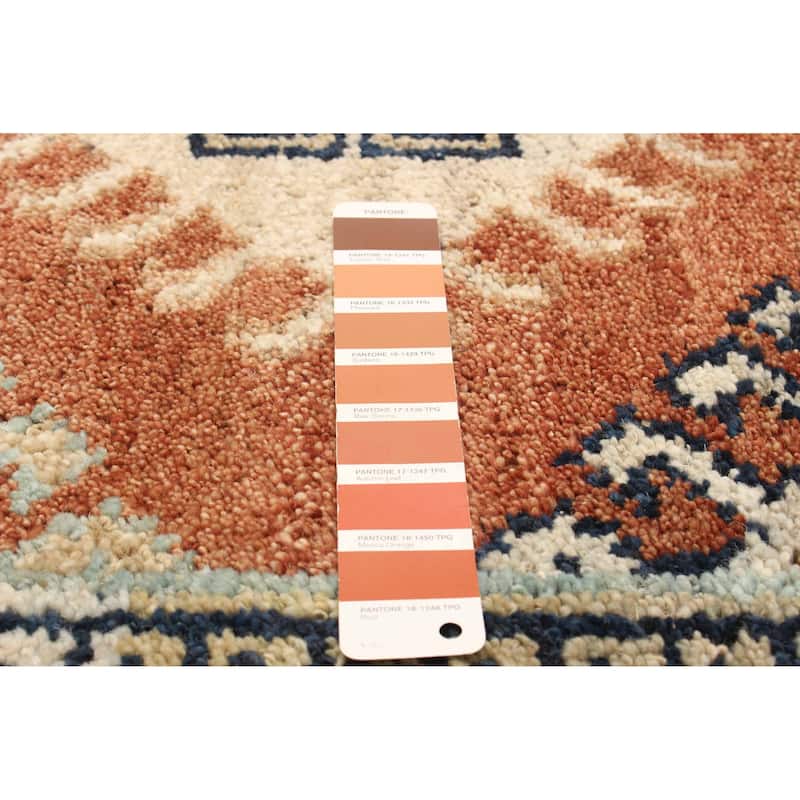 ECARPETGALLERY Hand-knotted Jules Serapi Copper Wool Rug - 5'5 x 8'0