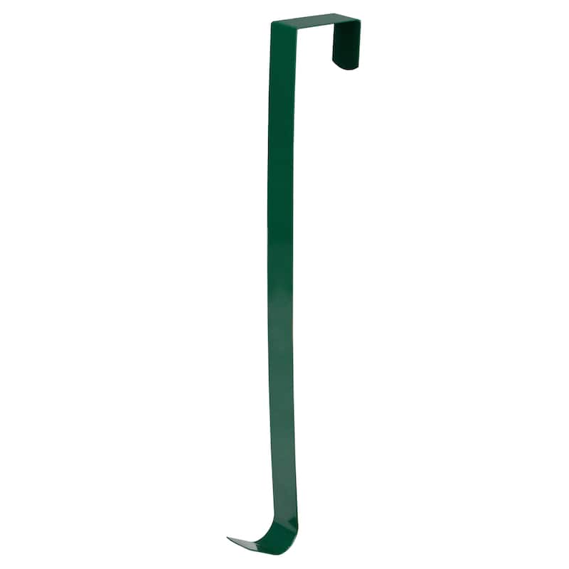 14" Over the Door Christmas Wreath Hanger - Green