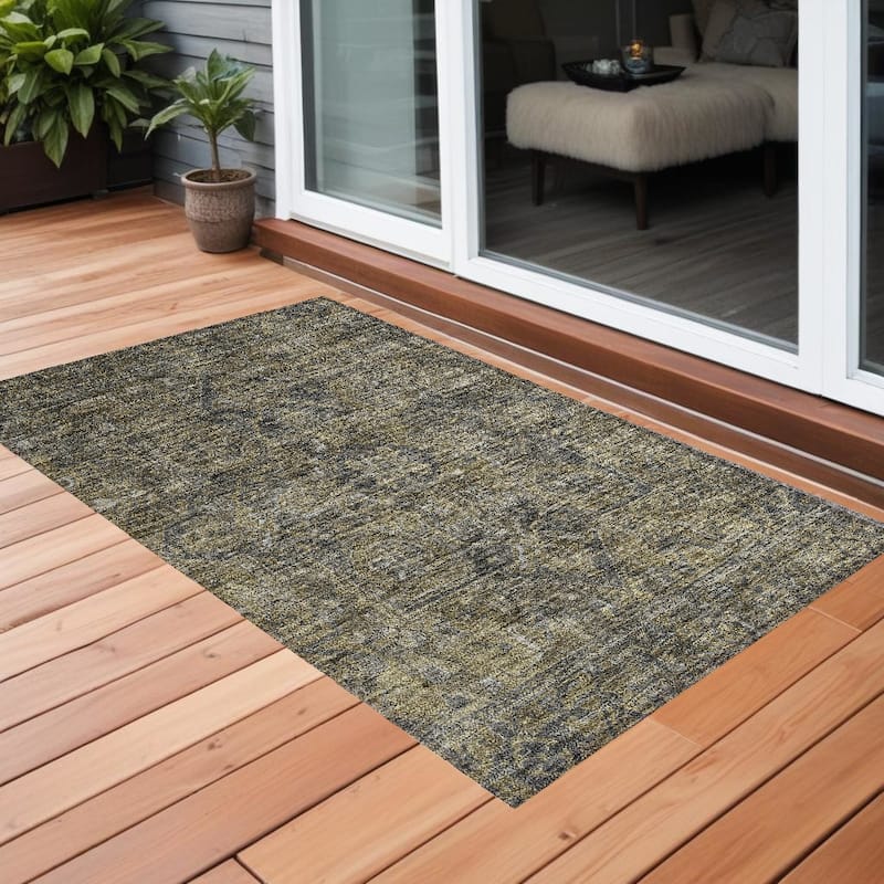 Paso Oriental Weather Resistant Timeless Grace Outdoor Rug - 3' x 5' - Multi