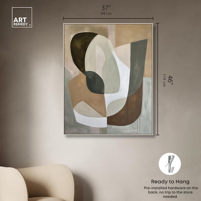 Soft Reverberations II Canvas by Art Remedy