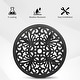 preview thumbnail 10 of 16, Patio 23.6" Cast Aluminum Dining Table