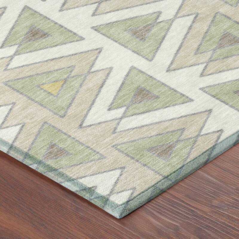 Machine Washable Indoor/ Outdoor Global Lyons Chantille Rug