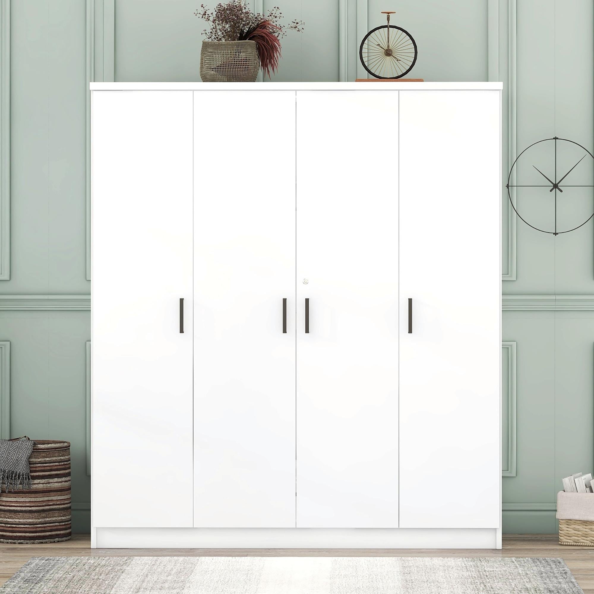 4 door wardrobe deals