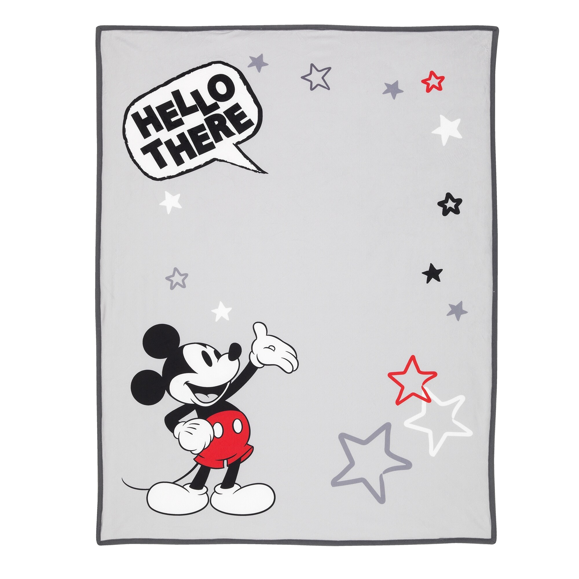 Lambs Ivy Disney Baby MICKEY MOUSE Picture Perfect Baby Blanket Gray On Sale Overstock 30729319