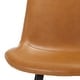 preview thumbnail 8 of 103, LUE BONA Modern Industrial Counter Stools Faux Leather Upholstered Counter Height Bar tools with Back