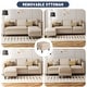 preview thumbnail 6 of 5, Futzca 74" Convertible Sectional Sofa Couch, Small L-Shaped Sofa