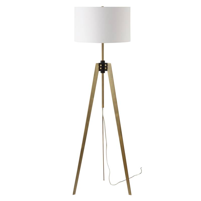 Uttermost Anchorage Tri-pod Floor Lamp - 63.5'' H X 19'' W X 19'' D