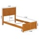 preview thumbnail 41 of 174, Canyon Foundation Bed Frame with Matching Footboard