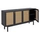 preview thumbnail 11 of 12, SAFAVIEH Piran 63-inch 4-Door Storage Media TV Stand - 63.1" W x 16.3" D x 31.7" H