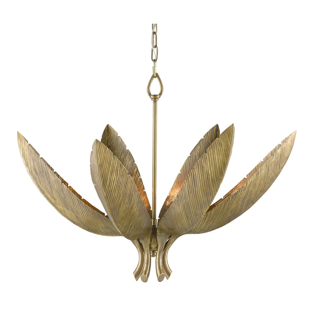 Currey & Company Bird of Paradise Chandelier - 24.5"h x 33"dia