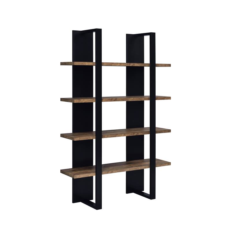 Mystrene 4-shelf Two-tone Bookcase