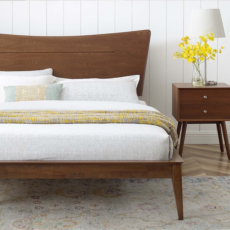 Astra Full Wood Platform Bed