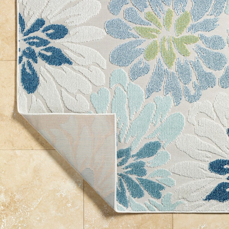 Livabliss Lakeside Coastal Indoor/Outdoor Area Rug