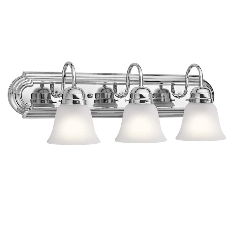Kichler Lighting Traditional 3-light Chrome Bath/Vanity Light