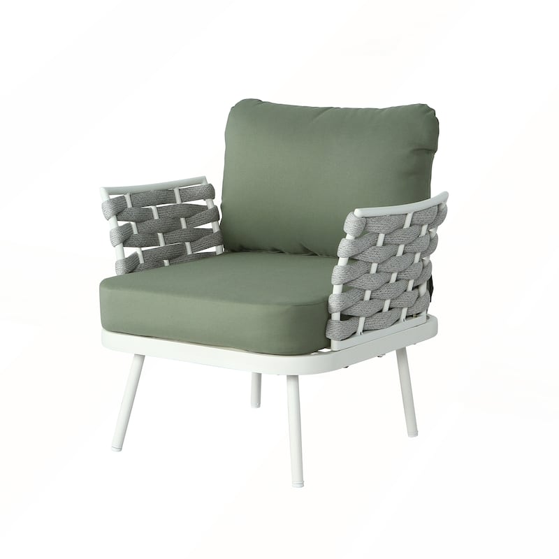 Steel Club Chair Set of 2
