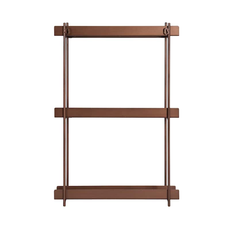 Kate and Laurel Dominic Tiered Wall Shelf