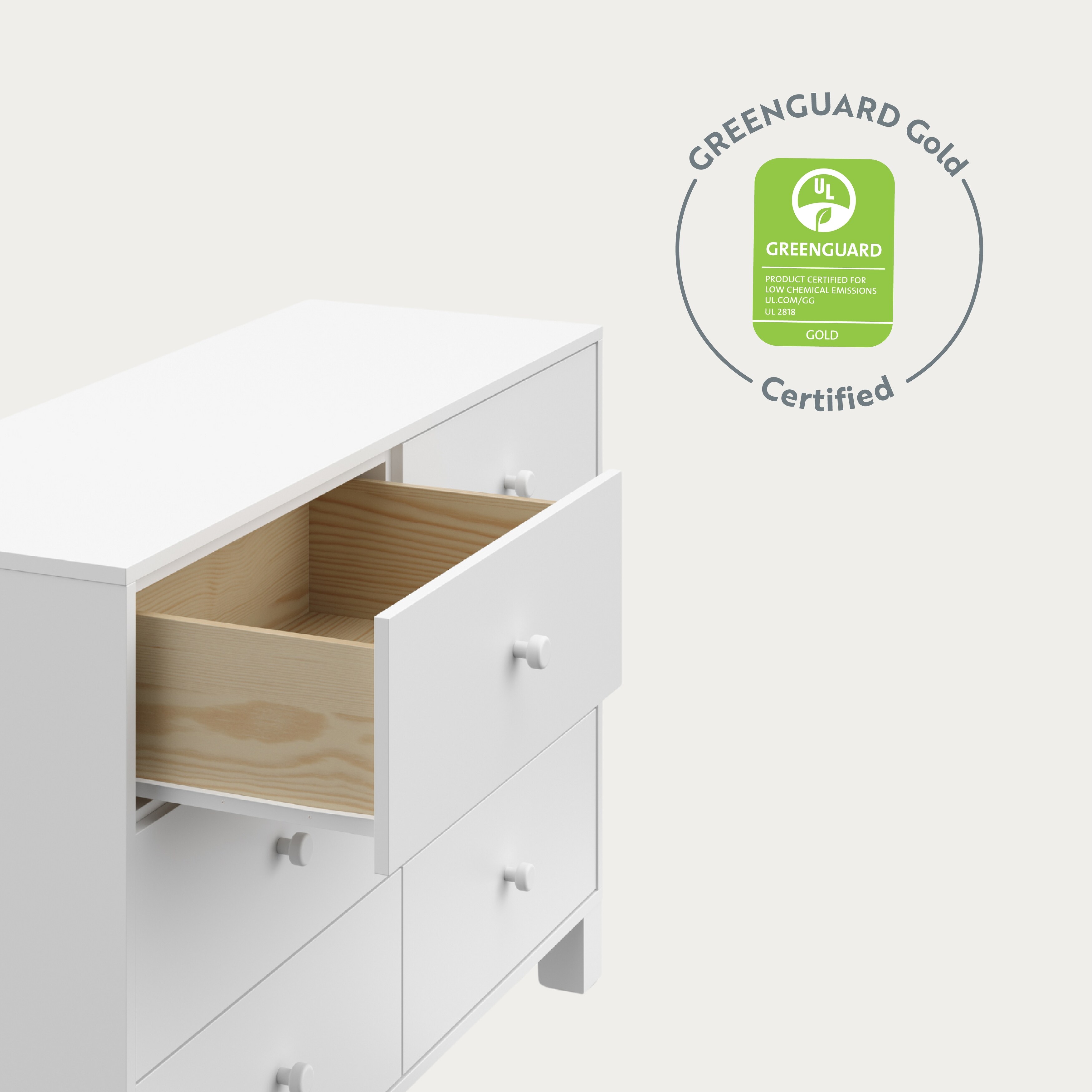 Greenguard gold dresser shop