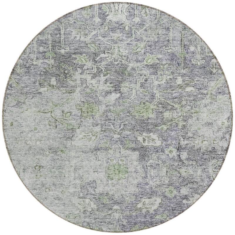 HomeRoots Oriental Traditional Rectangle Outdoor Rug