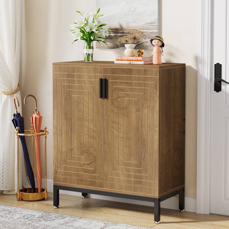 20 Pairs Entryway Shoe Storage Cabinet Storage Organizer for Closet