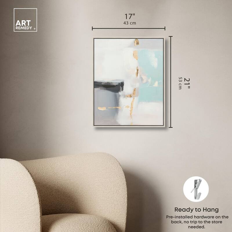 Misty Luxe II Canvas by Art Remedy