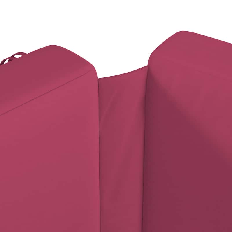 California Umbrella Outdoor Chaise Lounge Cushion, 24" x 78", Memory Foam, Sunbrella Fabric