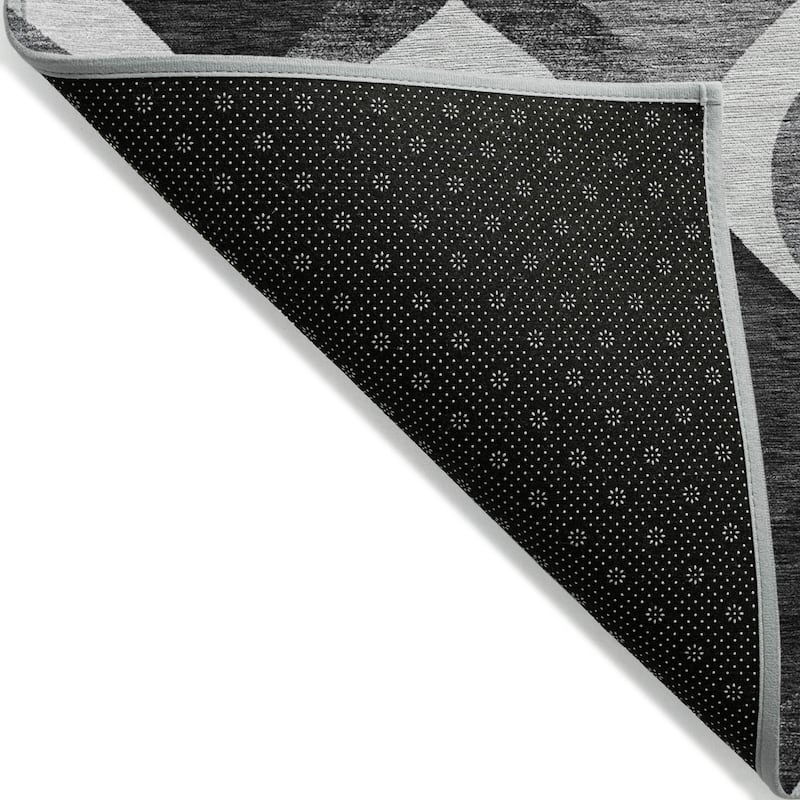 HomeRoots Ogee Transitional Rectangle Outdoor Rug