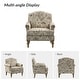 preview thumbnail 22 of 51, Yahweh Farmhouse Nailhead Armchair with Rolled Arms by HULALA HOME
