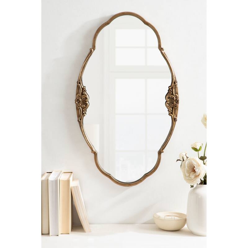 Kate and Laurel Novella Decorative Wall Mirror