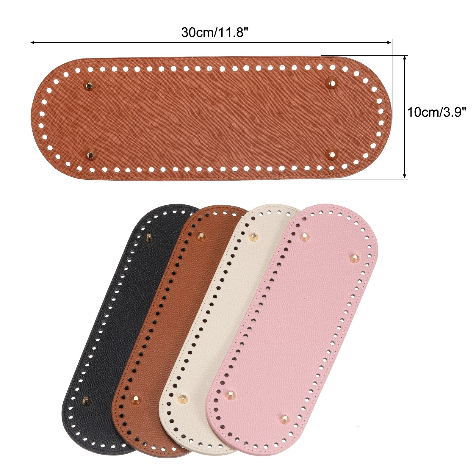 Leather Bag Bottom Shaper, DIY PU Purse Shaper Bag Bottom with Hole for Purse DIY Bag Making Accessories
