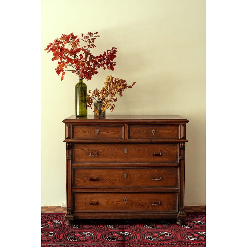 ECARPETGALLERY Hand-knotted Royal Baluch Red Wool Rug - 3'6 x 6'3