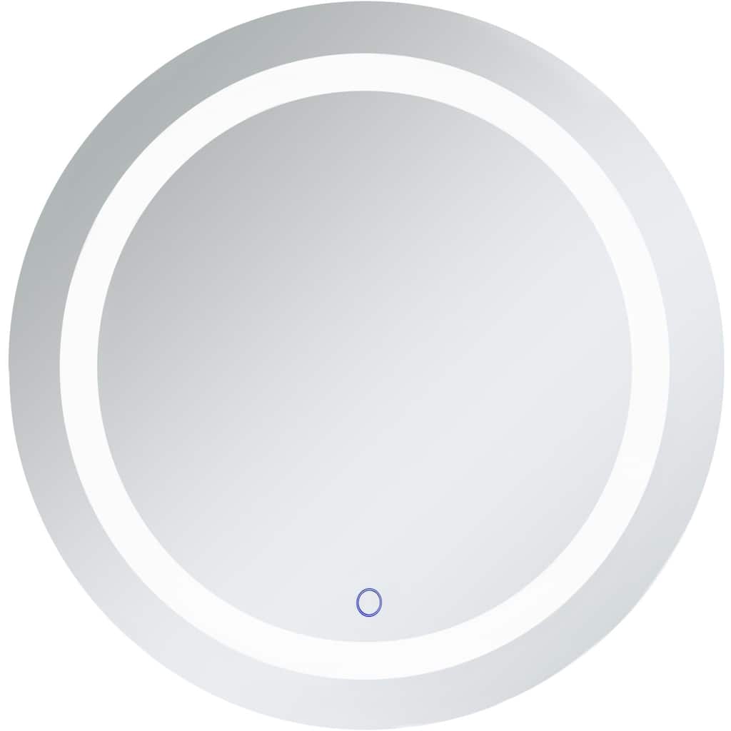 Elegant Lighting Helios 28" Circular Frameless Wall Mounted Lighted