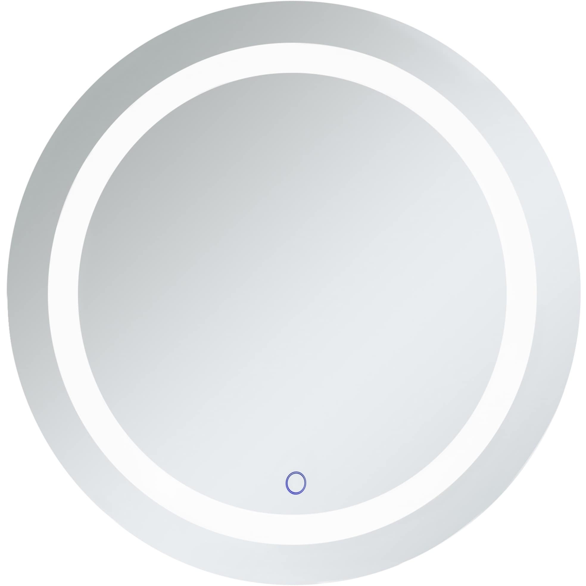 Elegant Lighting Helios 28" Circular Frameless Wall Mounted Lighted