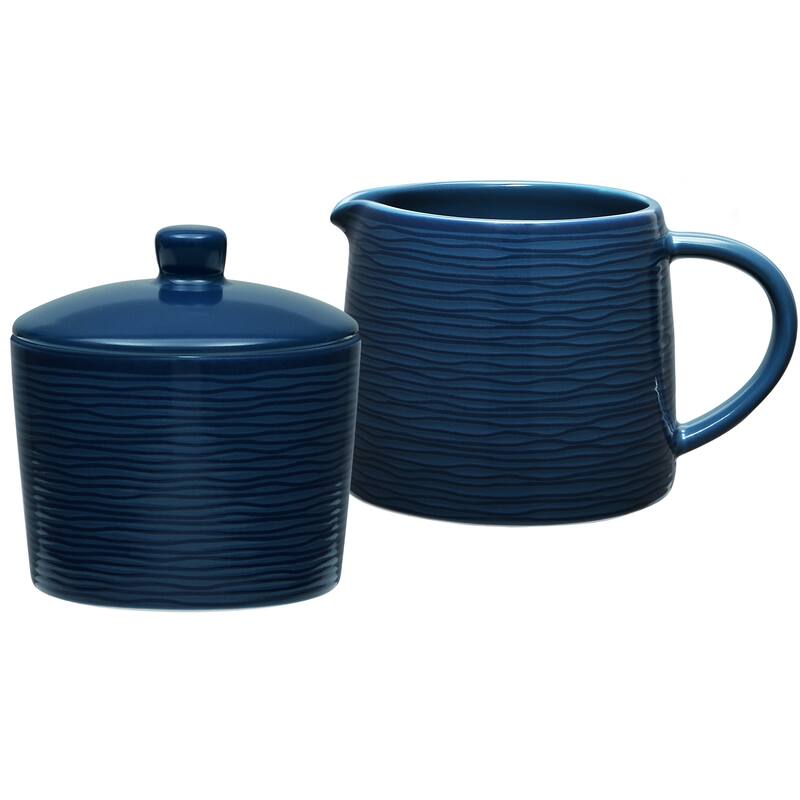 Noritake Colorscapes Swirl Sugar & Creamer Set
