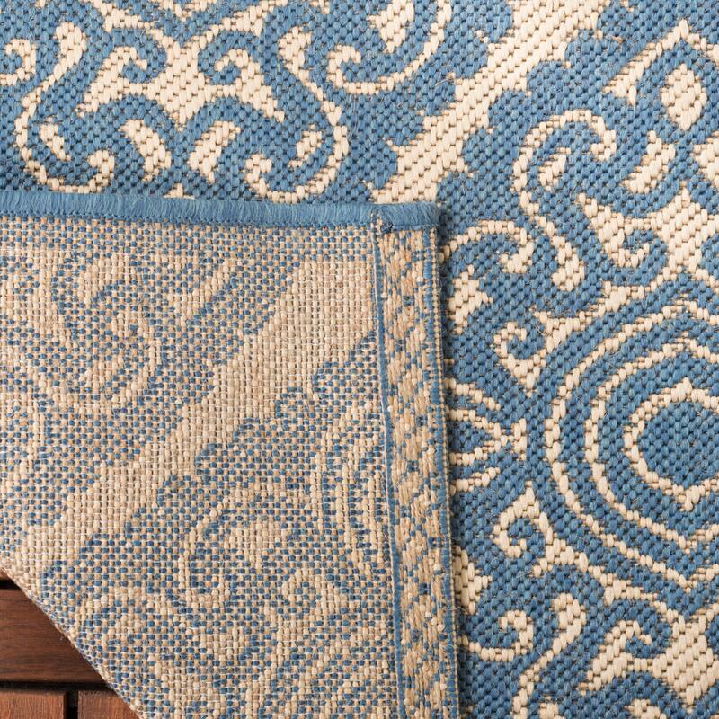 SAFAVIEH Beach House Phyllis Indoor/ Outdoor Waterproof Patio Backyard Rug