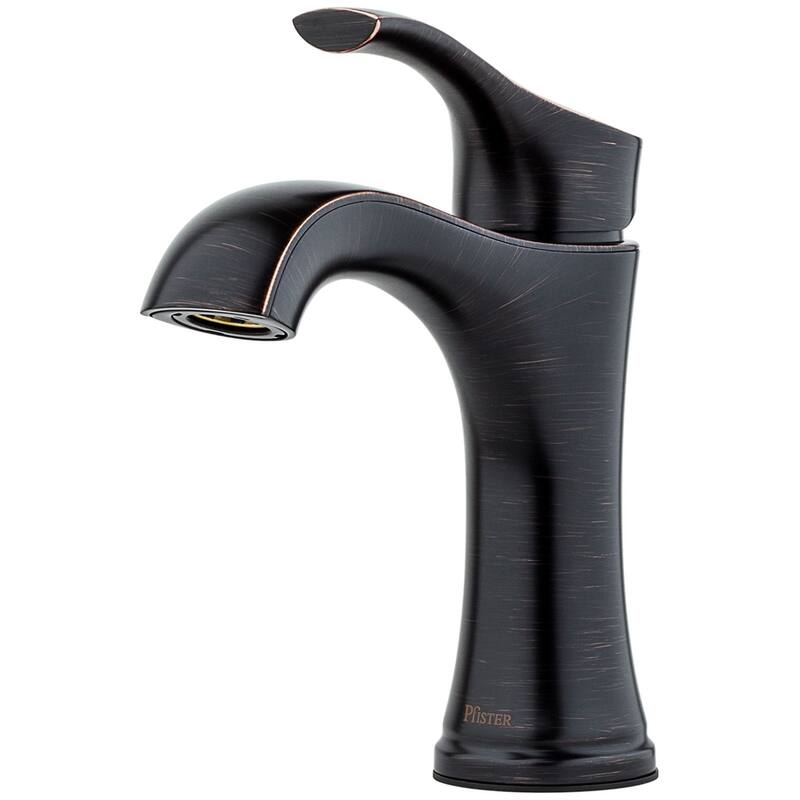 Pfister LG42-WD0 Woodbury 1.2 GPM Single Hole Bathroom Faucet with - Tuscan Bronze