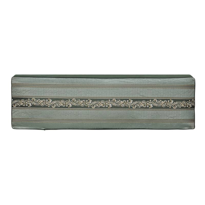 Alina Bolster Decorative Throw Pillow - Polyester - Dusty Teal - Accent