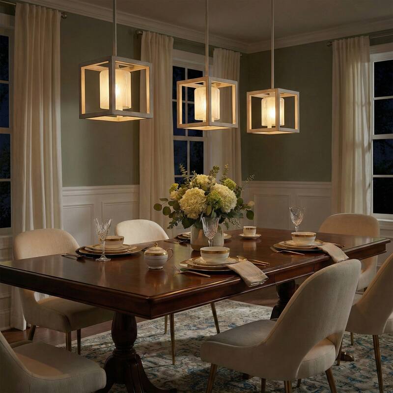 Acroma 1 - Light Square/Rectangle Pendant