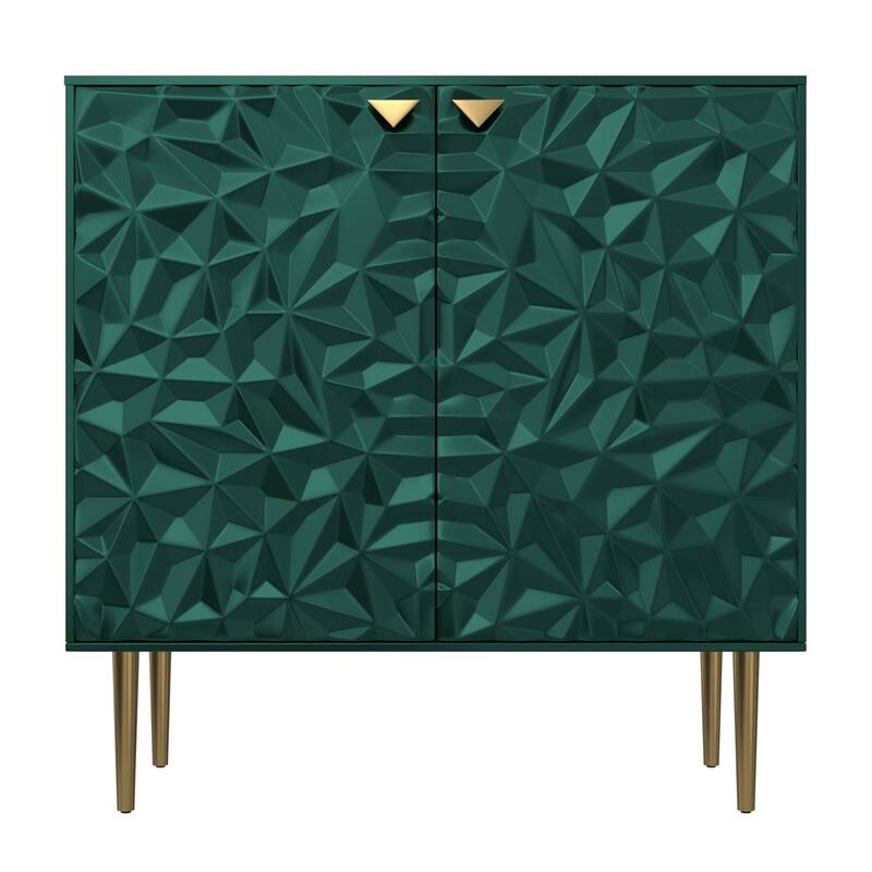 Clihome 2 Door Locker Storage Accent Cabinet