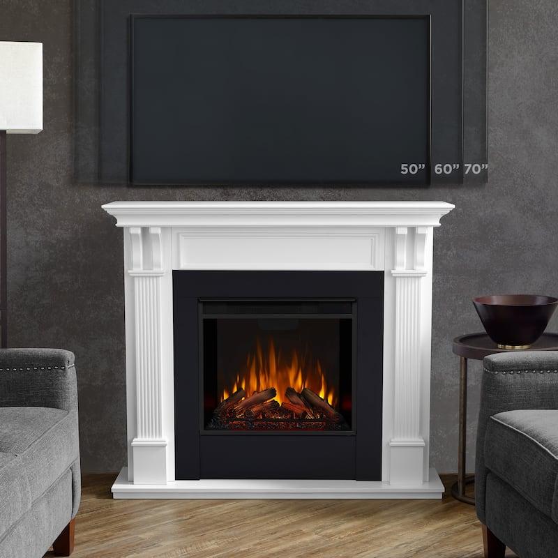 Ashley 48" Electric Fireplace by Real Flame - 48.03" L x 13.78" W x 41.25" H