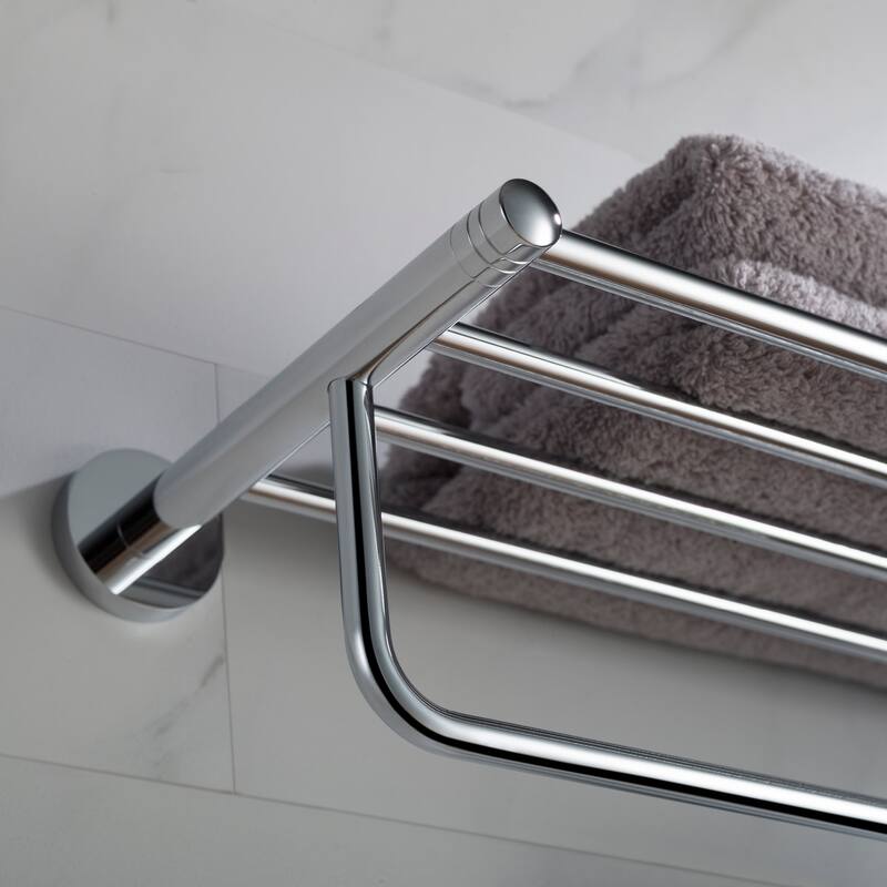 Kraus Elie 25" Brass Towel Rack