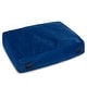 preview thumbnail 10 of 14, Velvet Foam Sensory Mat with Anti-Slip and Washable Cover - 57" x 57" x 12.5" Blue